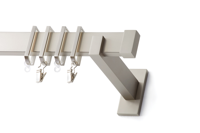 Anartisi - ΣΗΜΑΝΤΙΚΟ: Σε περίπτωση διαφοράς τιμής από το κατάστημα ισχύει παντα και μόνο η τιμή του καταστήματος Anartisi Κουρτινόξυλο Inox MORIS Π30 Νίκελ Ματ